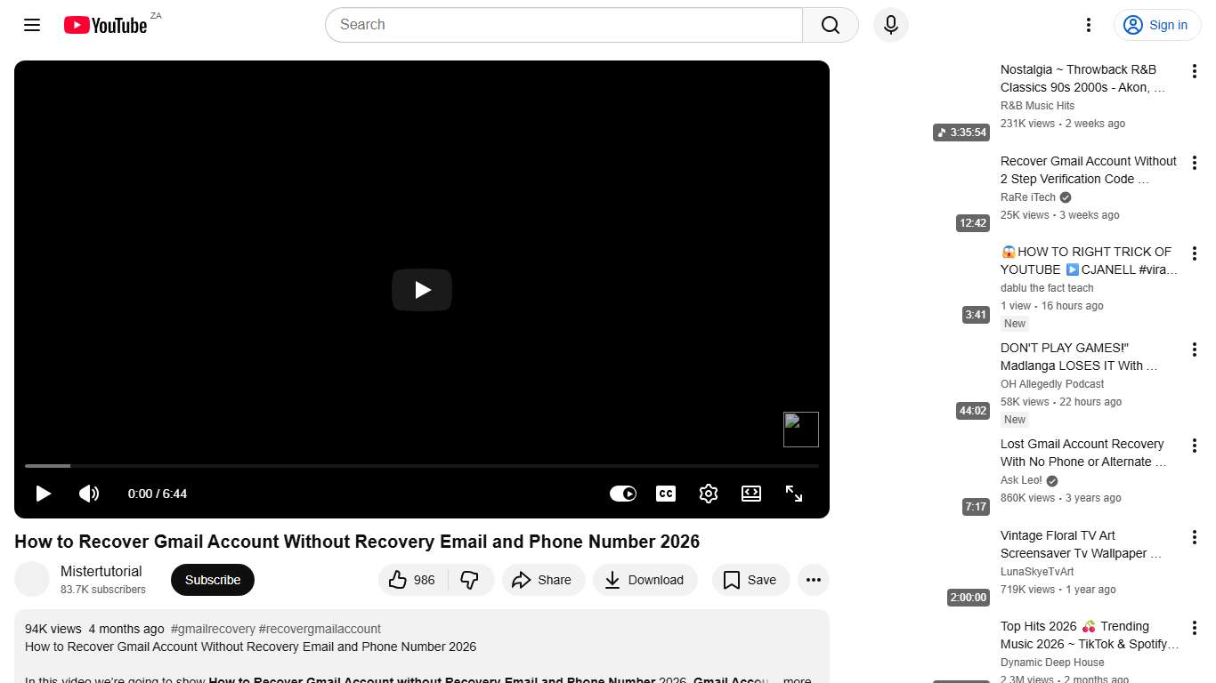 How to Recover Gmail Account Without Recovery Email and Phone Number 2026 - YouTube